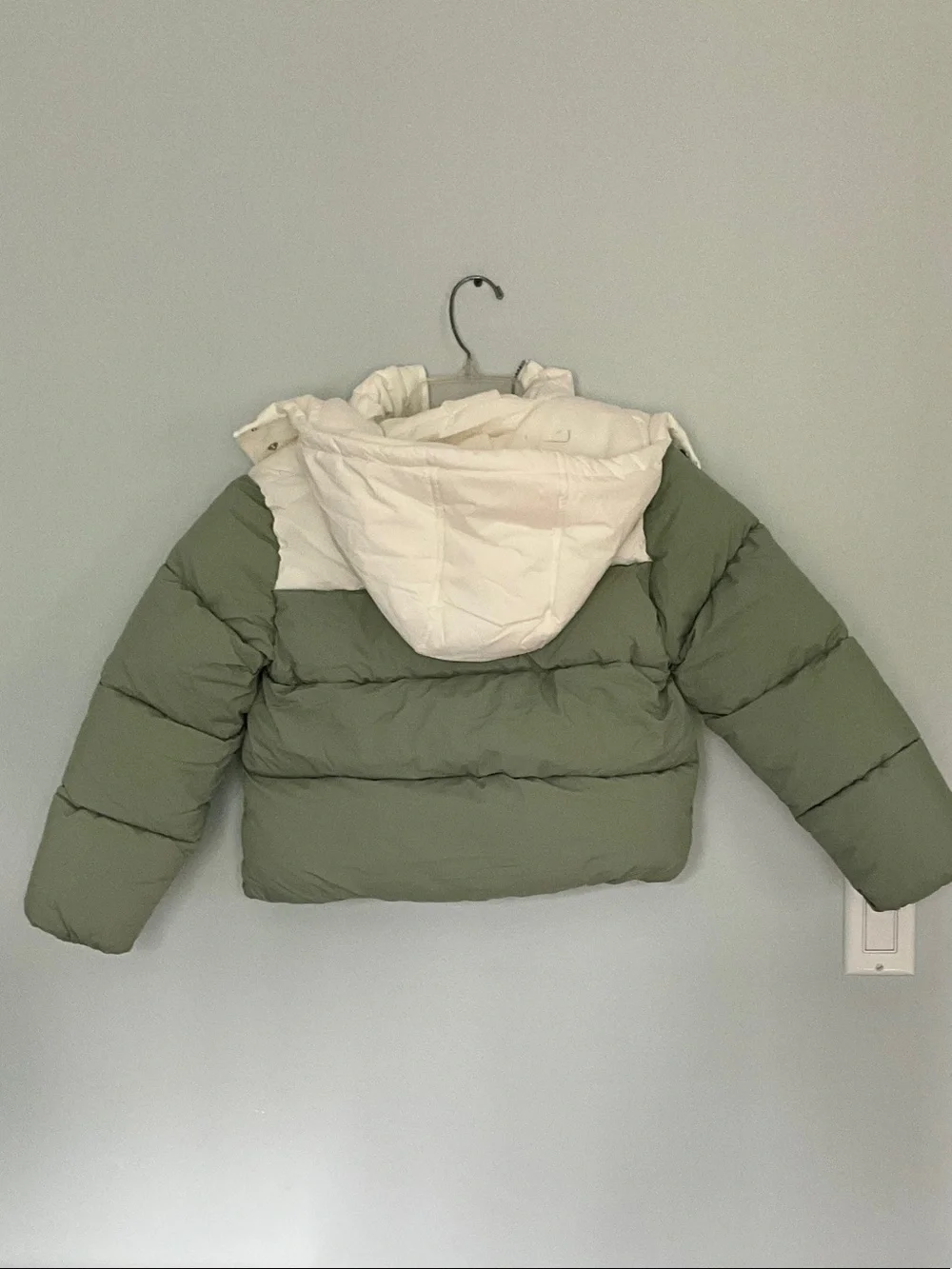 Sam Edelman Olive & Cream Kids Puffer Jacket